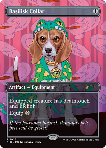 Basilisk Collar (1925) (Rainbow Foil) [Secret Lair Drop Series]