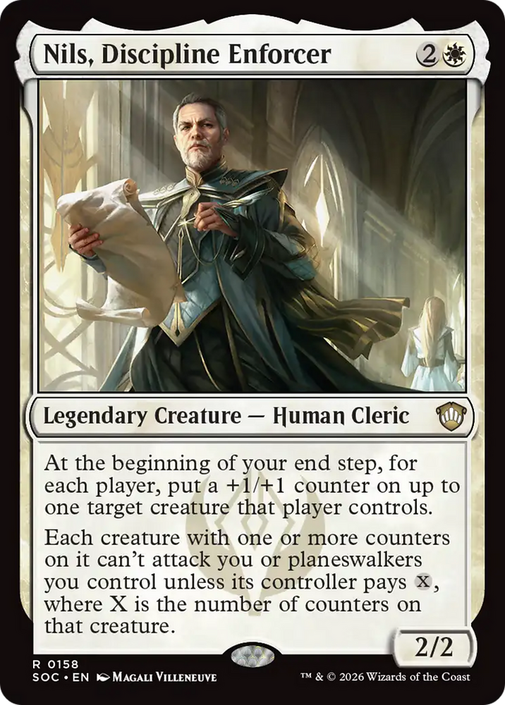 Nils, Discipline Enforcer [Secrets of Strixhaven Commander]