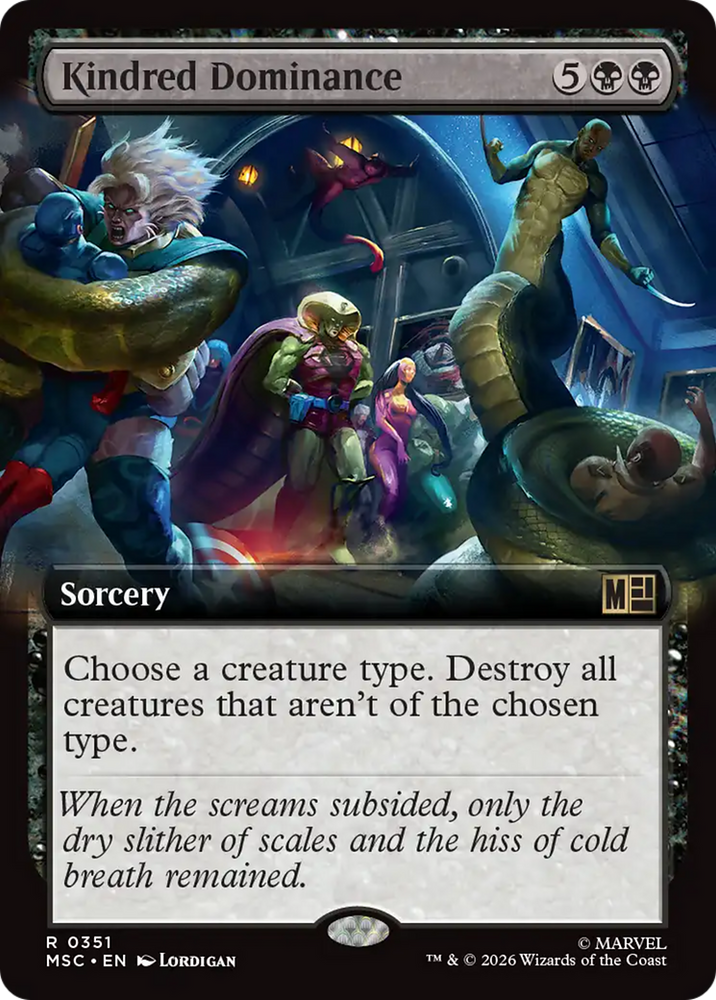 Kindred Dominance (Extended Art) [Marvel Super Heroes Commander]