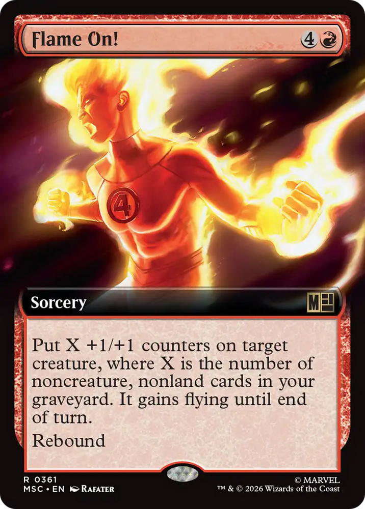 Flame On! (Extended Art) [Marvel Super Heroes Commander]