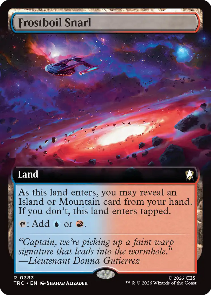 Frostboil Snarl (Extended Art) [Star Trek Commander]