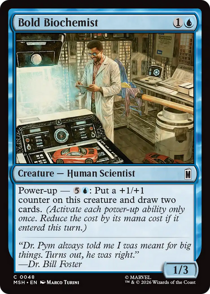 Bold Biochemist [Marvel Super Heroes]