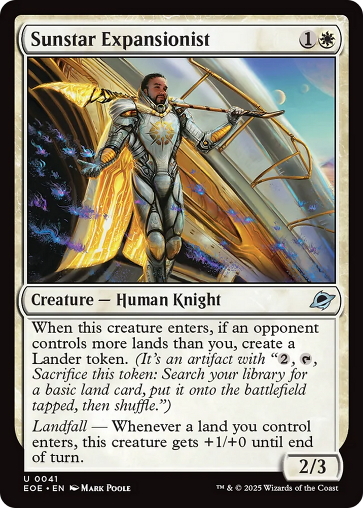 Sunstar Expansionist [Edge of Eternities]