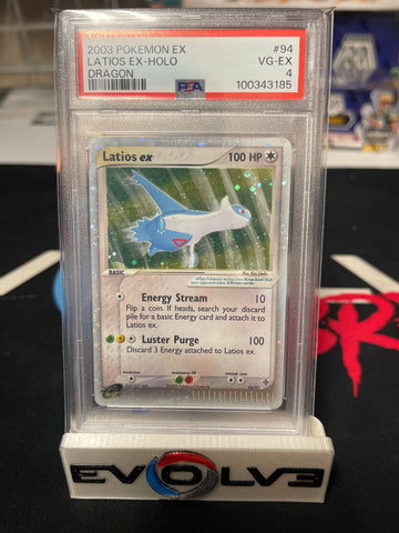 Latios ex (94/97) [Pokémon EX: Dragon] PSA 4