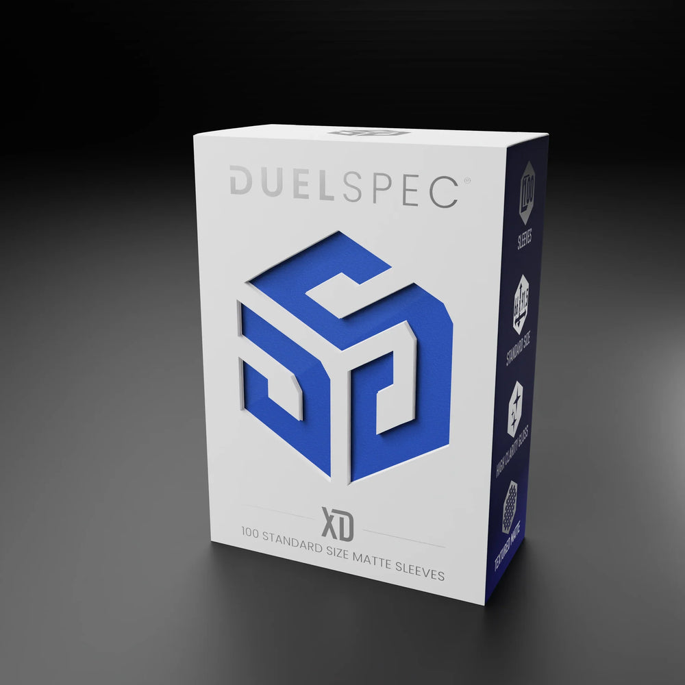 Duel Spec XD Standard Size Sleeves - Cobalt Blue