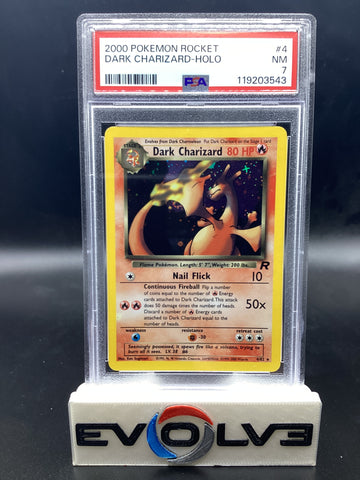 Dark Charizard (4/82) [Pokemon: Team Rocket] PSA 7