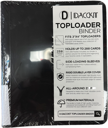 Toploader Binder - Black