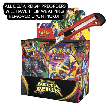 PREORDER - DELTA REIGN BOOSTER BOX - READ CAREFULLY