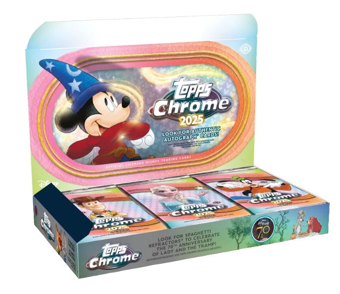 2025 Topps Disney Chrome - Hobby Box