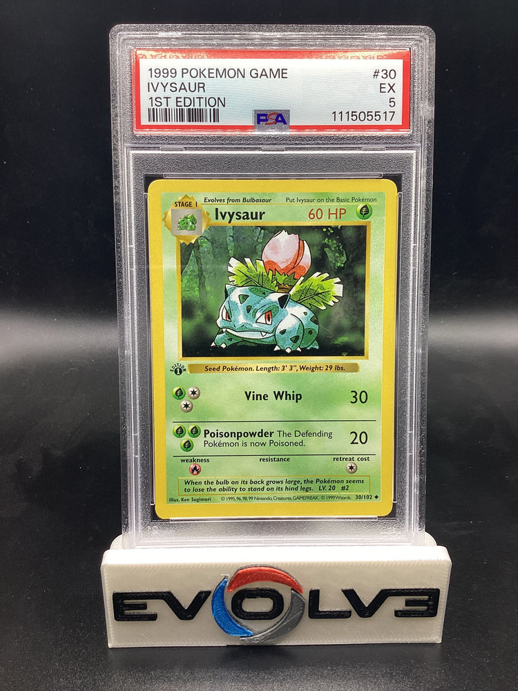 Ivysaur - 1st Edition Shadowless (30/102) [Pokemon: Base Set Shadowless 1st Edition] PSA 5