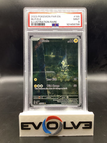 Blitzle (195/182) [Pokemon Scarlet & Violet: Paradox Rift] PSA 9