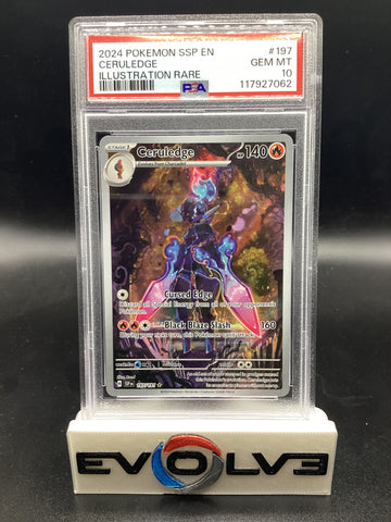 Ceruledge (197/191) [Pokemon Scarlet & Violet: Surging Sparks] PSA 10