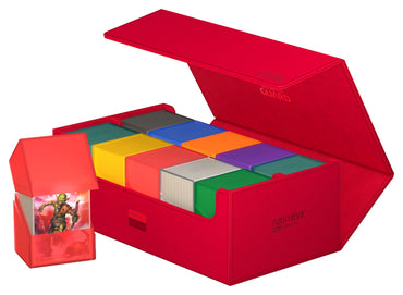 Ultimate Guard Arkhive 800+ Monocolor Red
