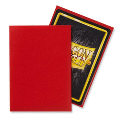 Dragon Shield: Standard 100ct Sleeves (Matte) - Crimson