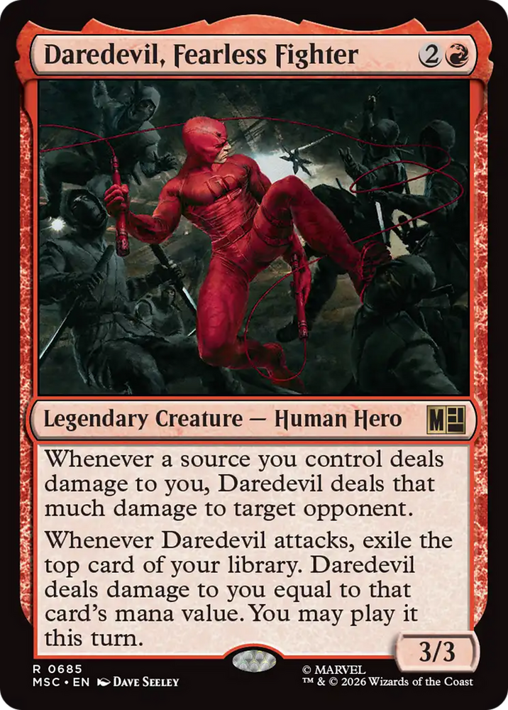 Daredevil, Fearless Fighter [Marvel Super Heroes Commander]