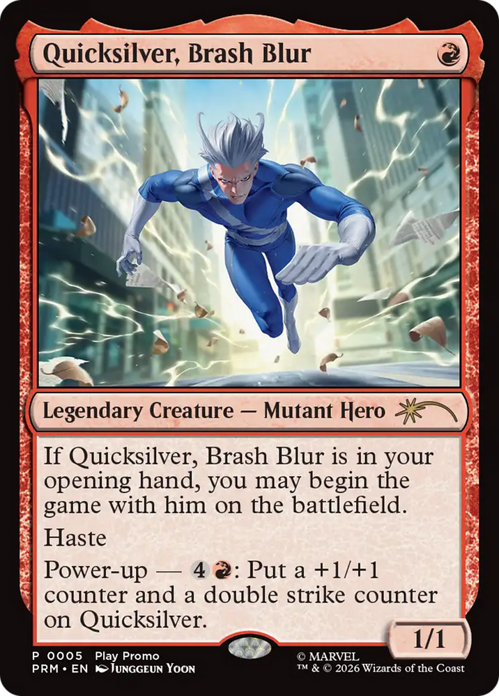 Quicksilver, Brash Blur [Standard Showdown Promos]