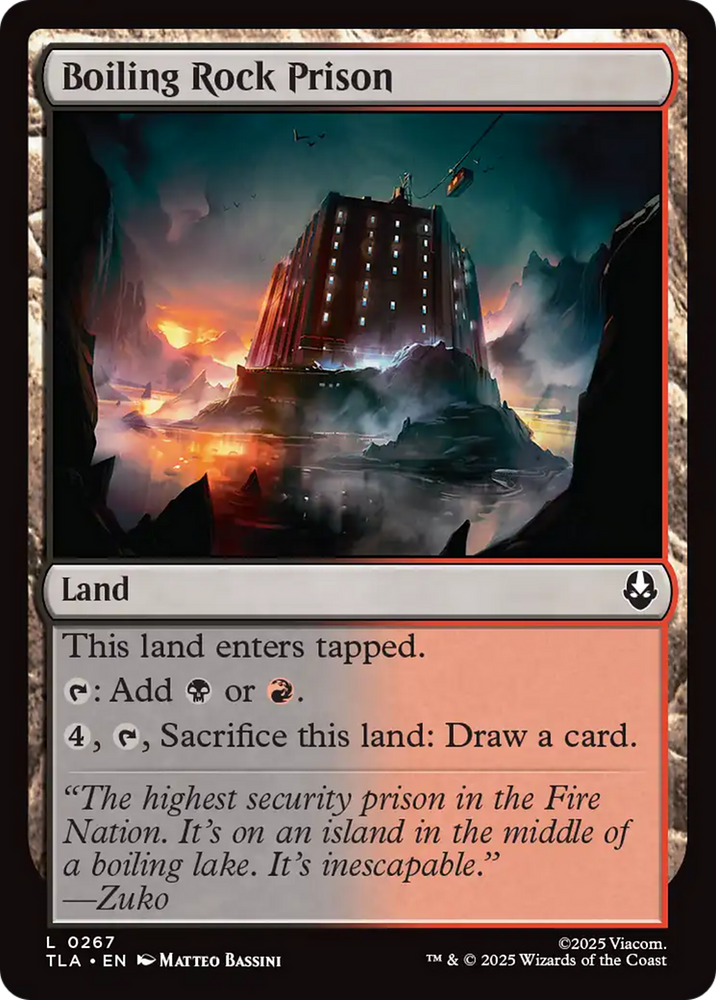 Boiling Rock Prison [Avatar: The Last Airbender]