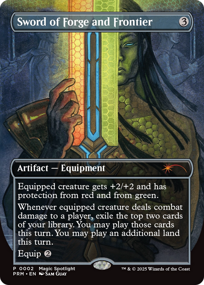 Sword of Forge and Frontier (Borderless) [Spotlight Series]