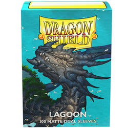 Dragon Shield: Standard 100ct Sleeves (Dual Matte) - Lagoon