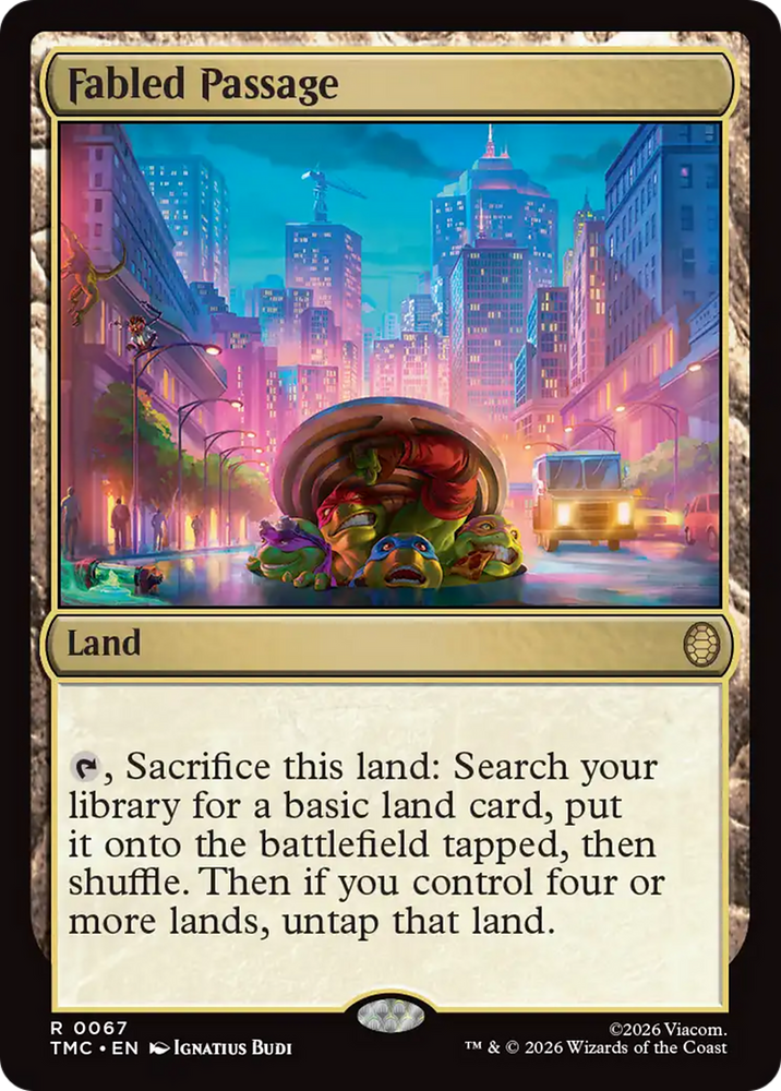 Fabled Passage [Teenage Mutant Ninja Turtles Commander]