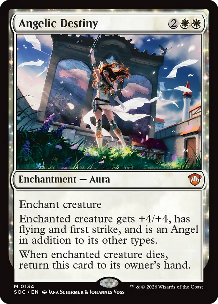 Angelic Destiny [Secrets of Strixhaven Commander]