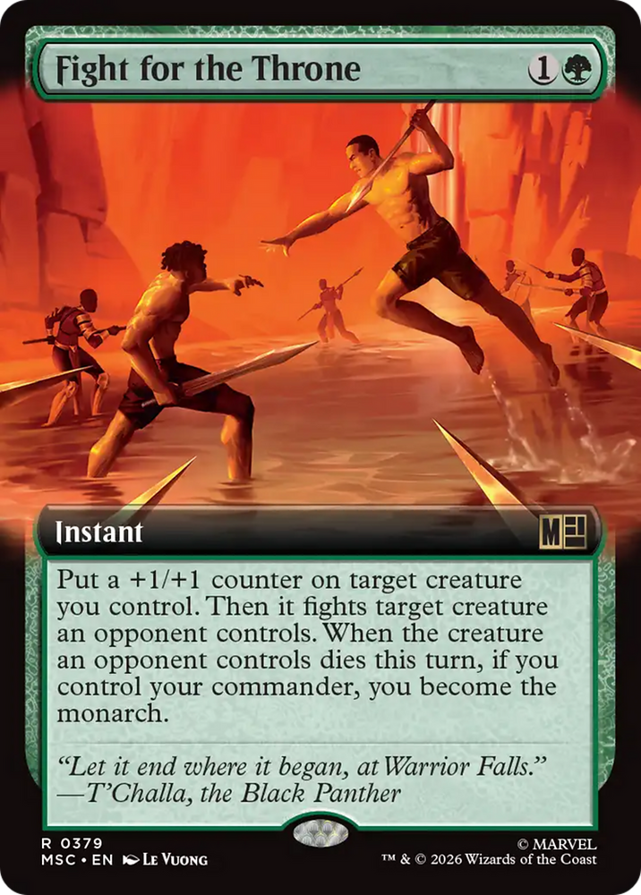 Fight for the Throne (Extended Art) [Marvel Super Heroes Commander]