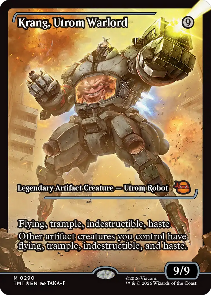 Krang, Utrom Warlord (Showcase) [Teenage Mutant Ninja Turtles]