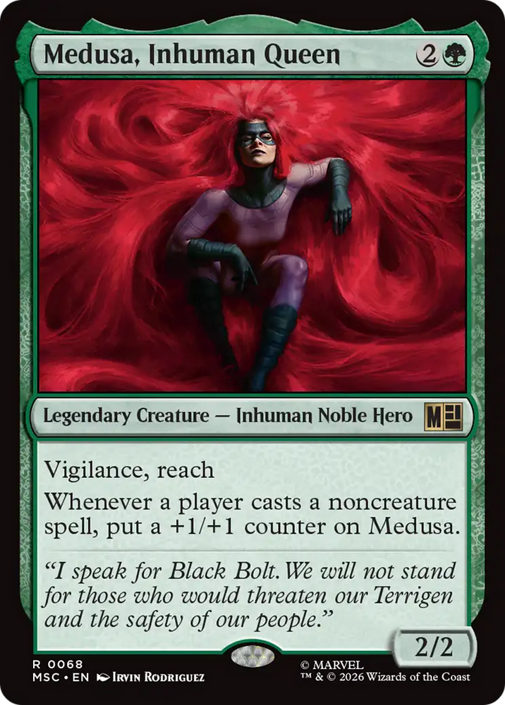Medusa, Inhuman Queen [Marvel Super Heroes Commander]
