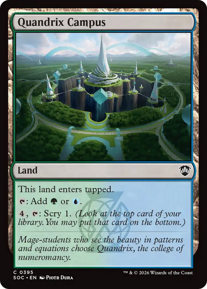 Quandrix Campus [Secrets of Strixhaven Commander]