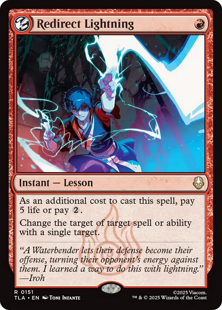 Redirect Lightning [Avatar: The Last Airbender]