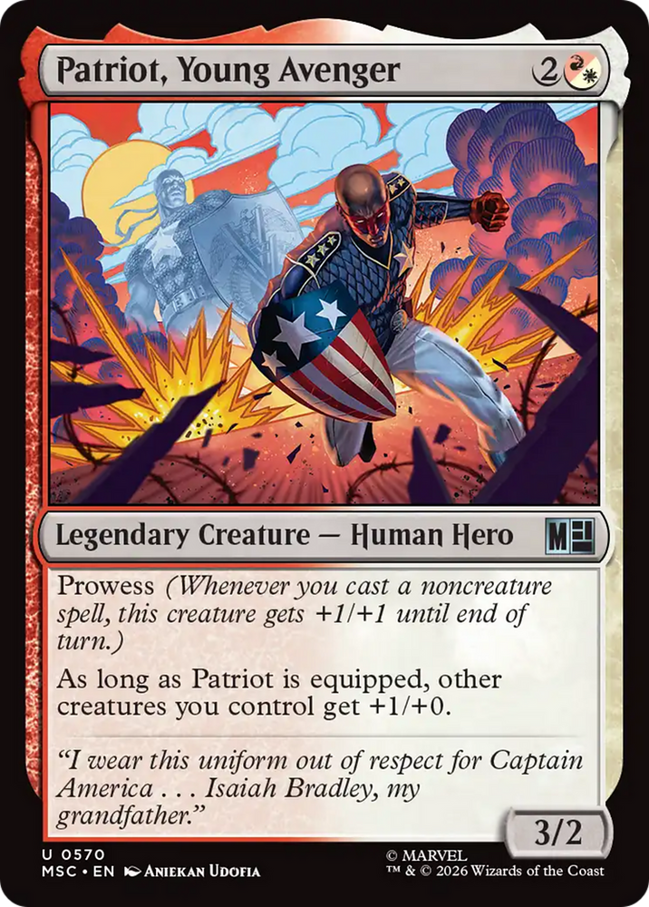 Patriot, Young Avenger [Marvel Super Heroes Commander]