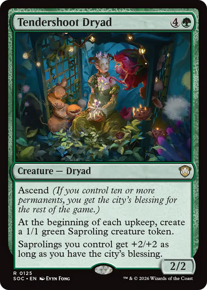 Tendershoot Dryad [Secrets of Strixhaven Commander]