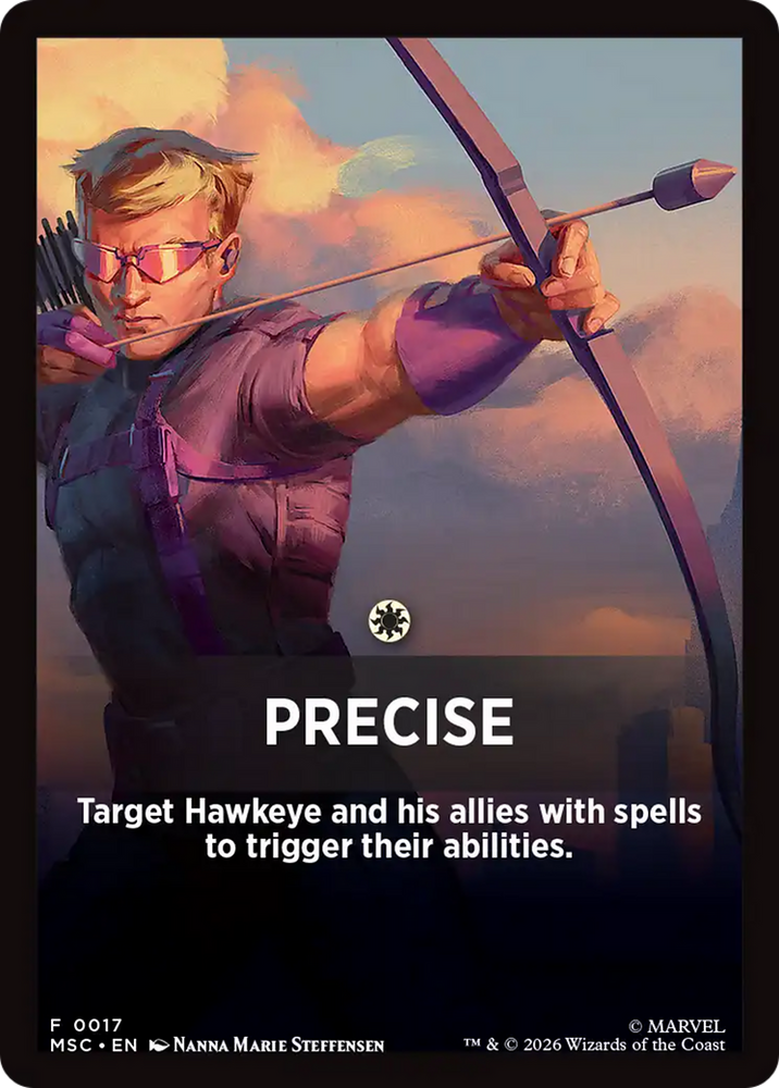 Precise Theme Card [Marvel Super Heroes Commander]