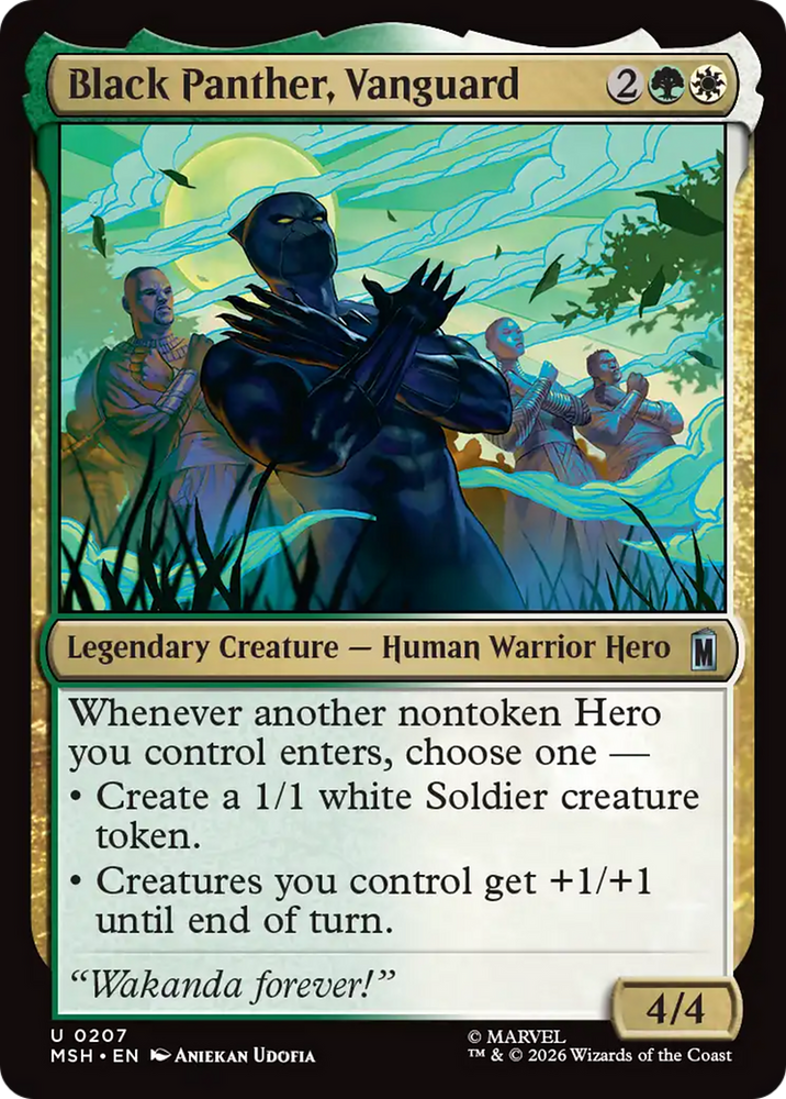 Black Panther, Vanguard [Marvel Super Heroes]