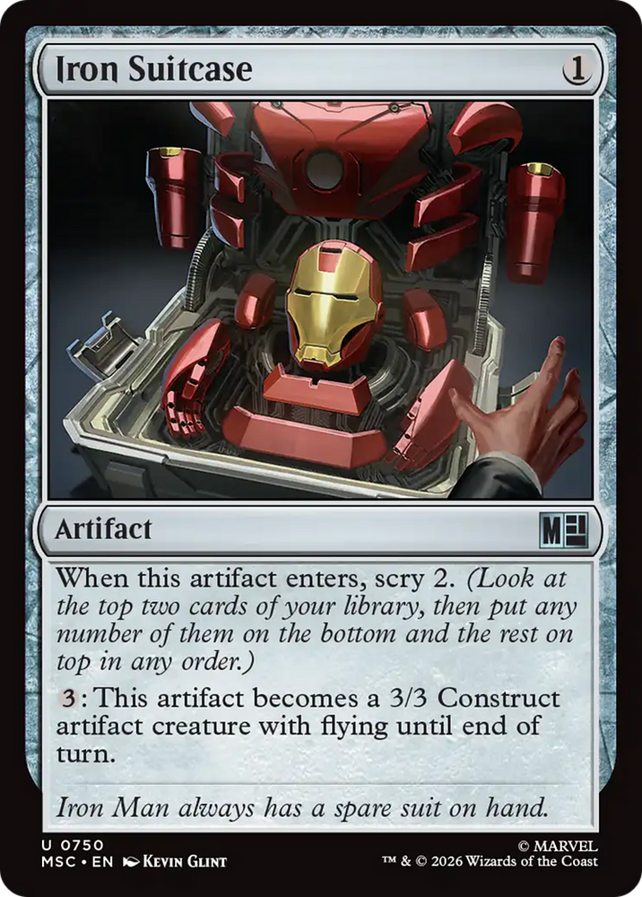 Iron Suitcase [Marvel Super Heroes Commander]