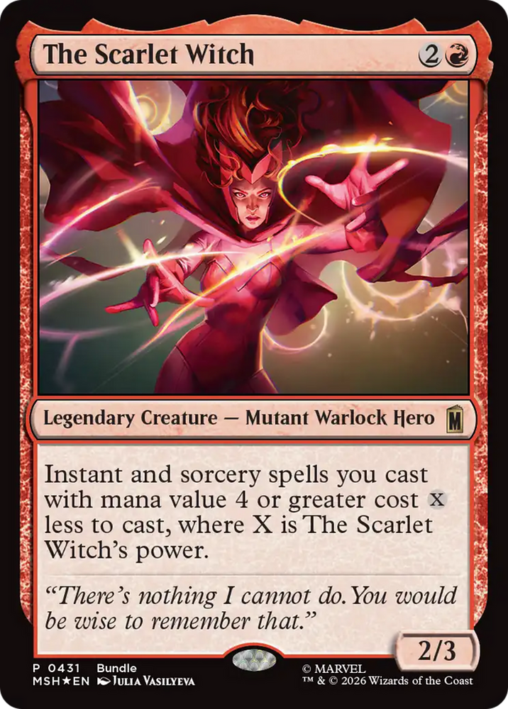 The Scarlet Witch (Bundle) [Marvel Super Heroes Promos]