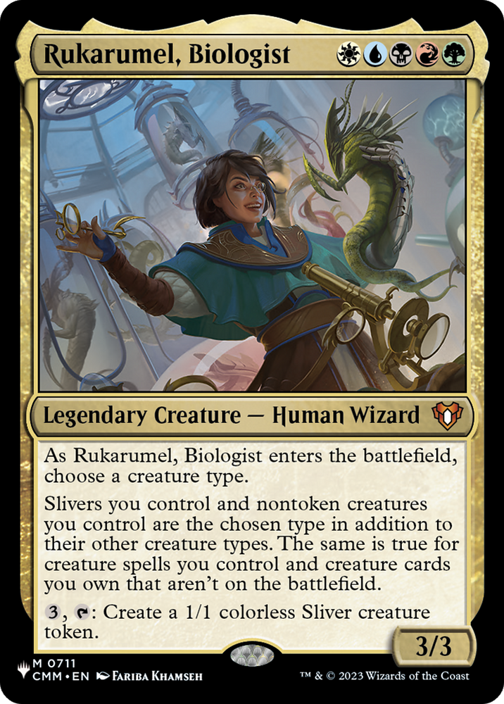 Rukarumel, Biologist (CMM) [The List]