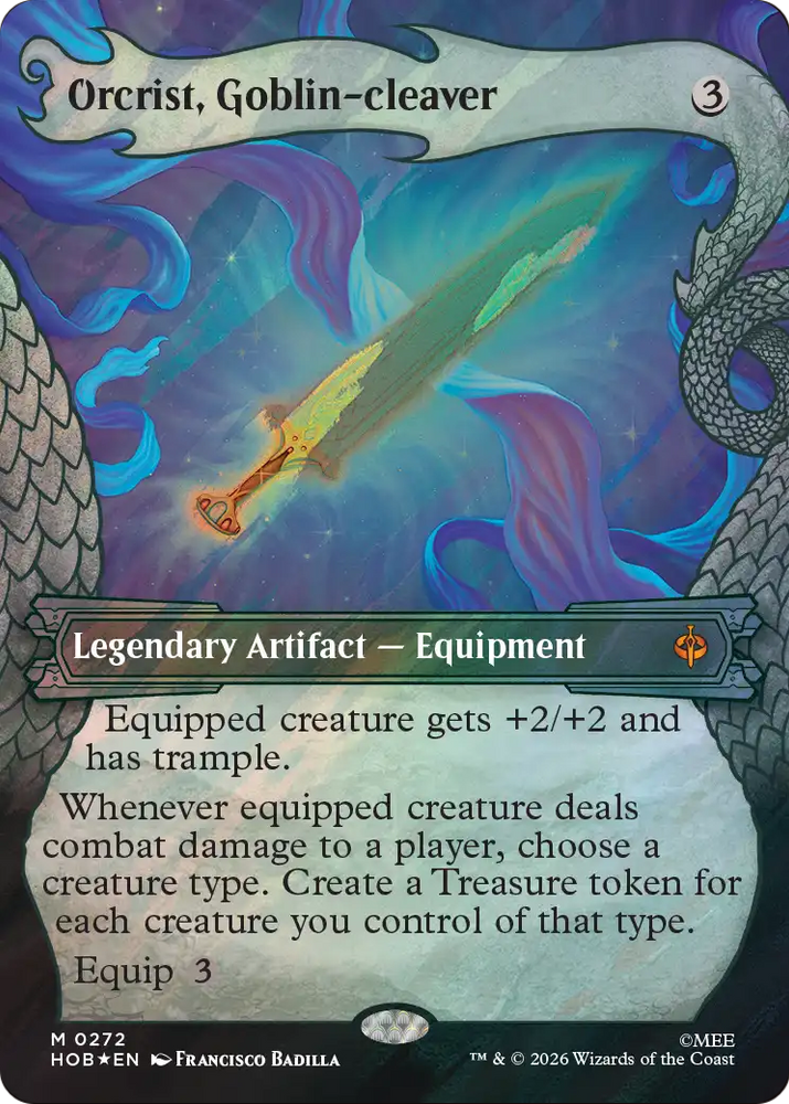 Orcrist, Goblin-cleaver (Showcase) (Surge Foil) [The Hobbit]