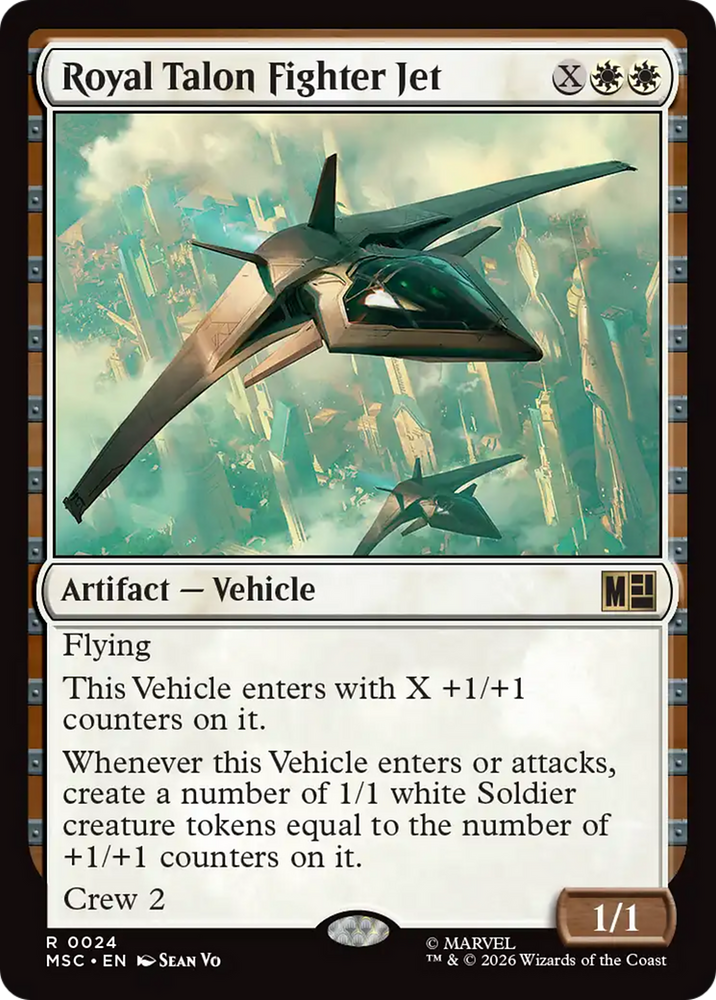 Royal Talon Fighter Jet [Marvel Super Heroes Commander]