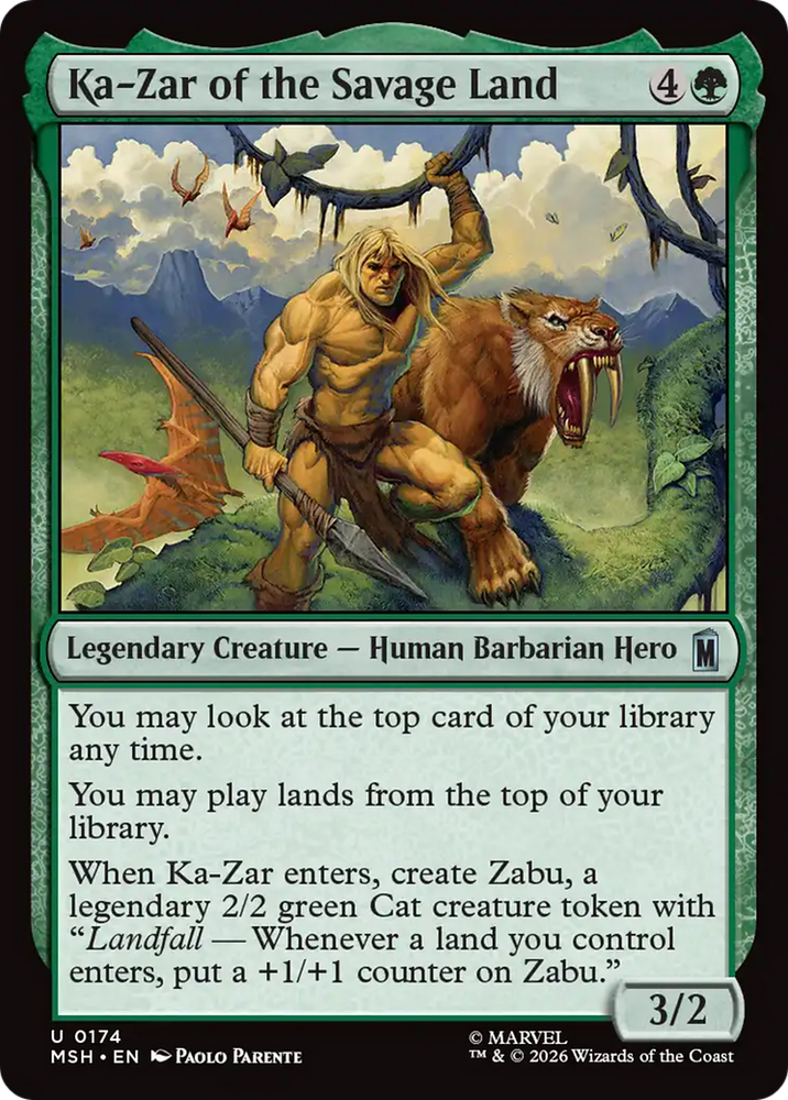 Ka-Zar of the Savage Land [Marvel Super Heroes]