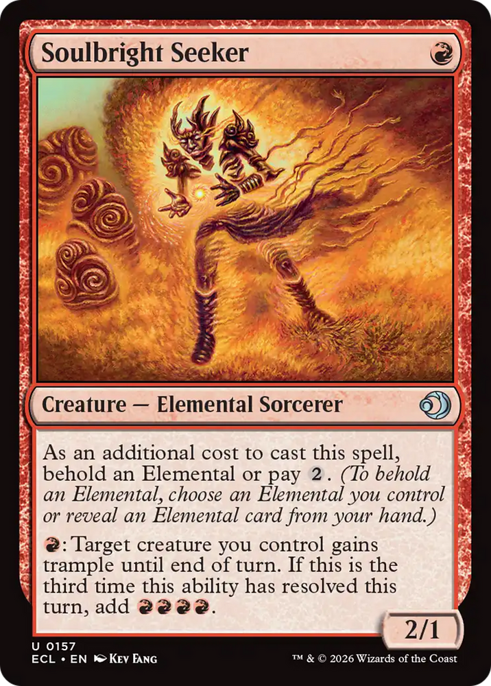 Soulbright Seeker [Lorwyn Eclipsed]