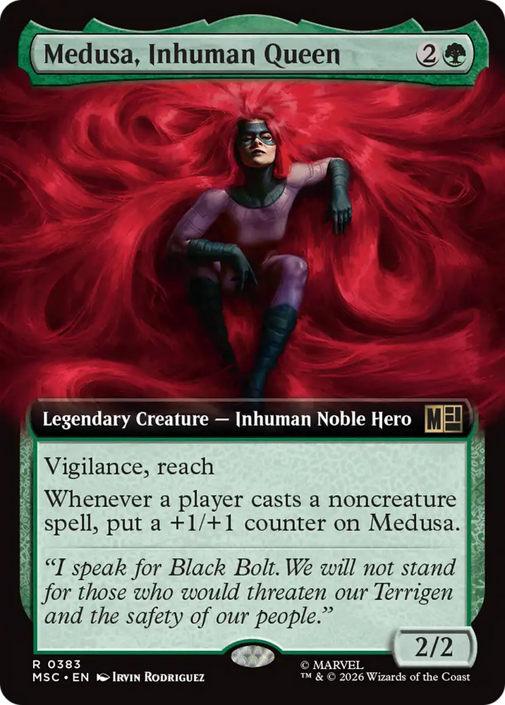 Medusa, Inhuman Queen (Extended Art) [Marvel Super Heroes Commander]