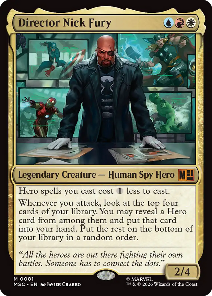 Director Nick Fury [Marvel Super Heroes Commander]
