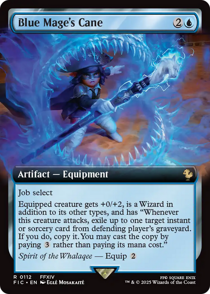 Blue Mage's Cane (Extended Art) [FINAL FANTASY Commander]