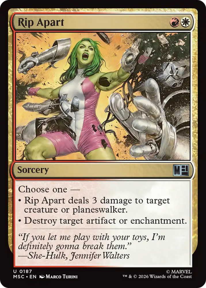 Rip Apart (Surge Foil) [Marvel Super Heroes Commander]