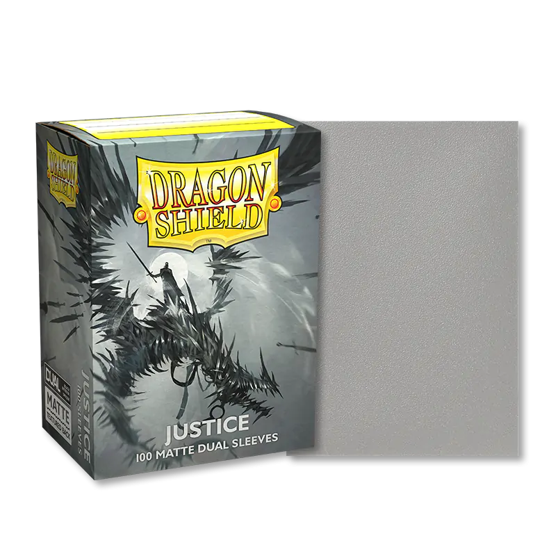 Dragon Shield: Standard 100ct Sleeves (Dual Matte) - Justice