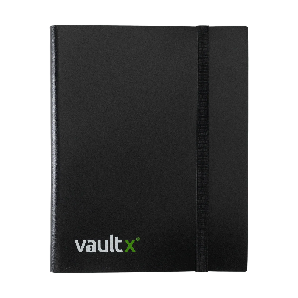 Vault X 9-Pocket Strap Binder - Black