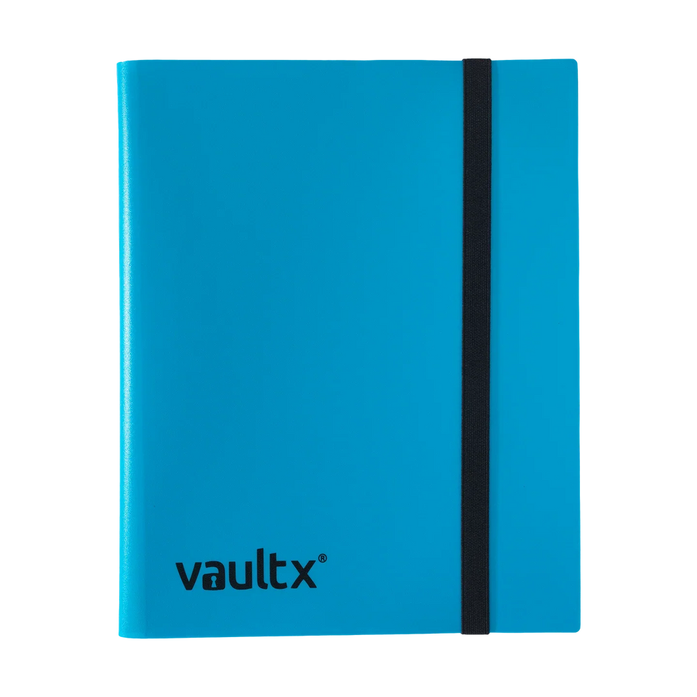 Vault X 9-Pocket Strap Binder - Blue
