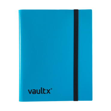 Vault X 9-Pocket Strap Binder - Blue