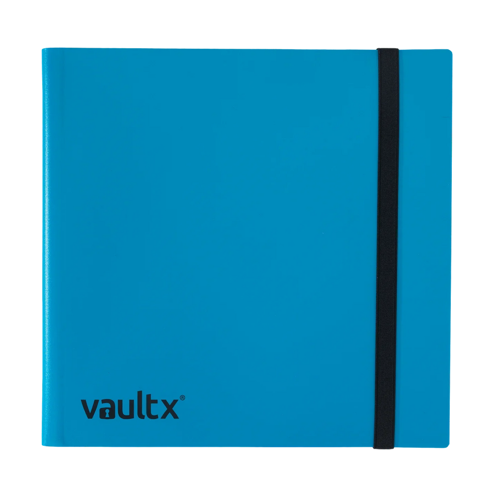 Vault X 12-Pocket Strap Binder - Blue